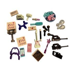 Lego Friends Musical accessories headphone microphone music camera guitar &more